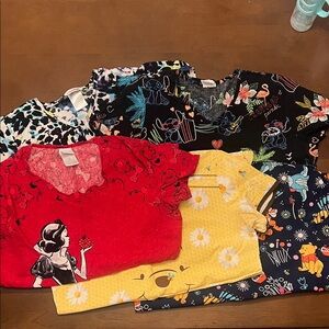 Disney Scrub top bundle